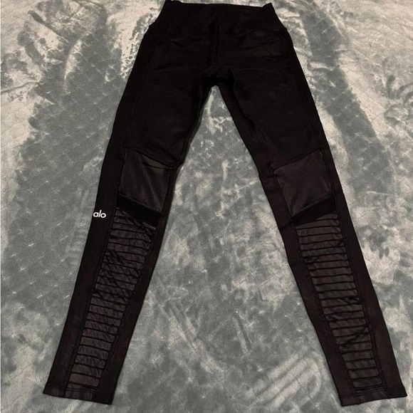 Alo moto‎ black tights
